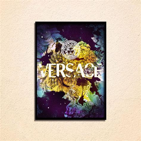 versace parfum poster|Versace wall art.